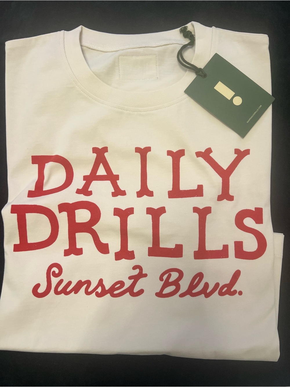 DAILY DRILLS SUNSET BLVD BOXY Tee M/L